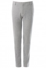 กางเกงผ้าคอตตอนยืด สีเทา