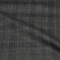 Grey 21320-1 - 120s Flannel Wool Pants