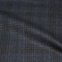 Blue 21320-2 - 120s Flannel Wool Suit