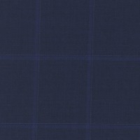 Blue carli-45 - Wool Stretch Pants