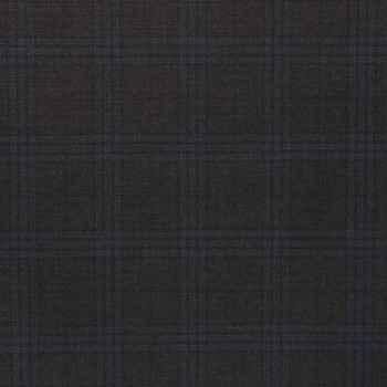 Dark Grey Navy Blue Windows Pants