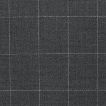 Medium Gray Classic Big Windows Pants