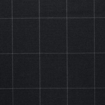 Dark Gray Classic Big Windows Pants