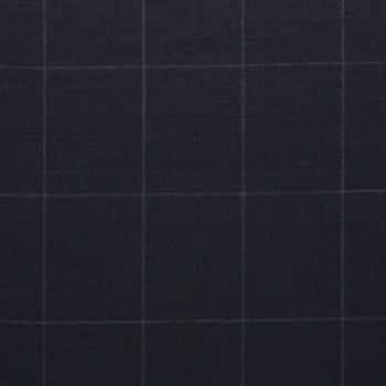 Dark Navy Blue Big Windows Pants