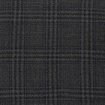 Dark Grey Glen Checked Pants
