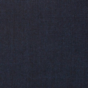 Dark Blue Denim Textured Flannel Pants