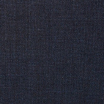 Dark Blue Denim Textured Flannel Pants