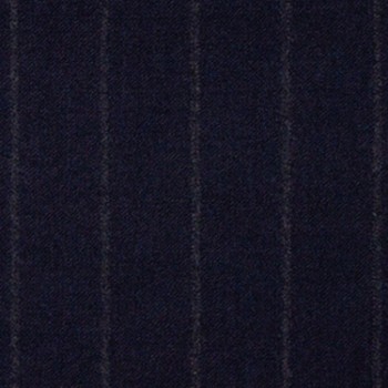 Navy Blue Big Chalk Striped Flannel Pants