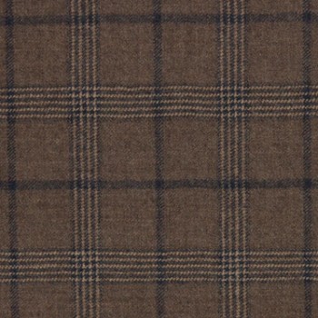 Brown Caramel Windows Flannel Pants