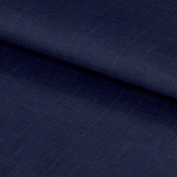 Blue 25023 - Wool Silk Linen Suit