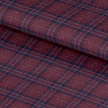 Red 25027 - Wool Silk Linen Suit