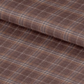 Brown 25035 - Wool Silk Linen Suit