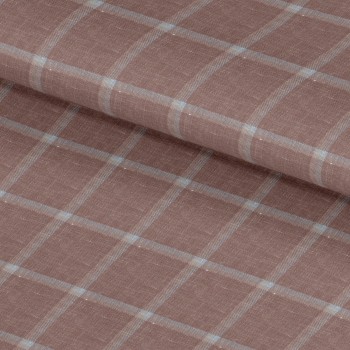 Brown 25040 - Wool Silk Linen Suit
