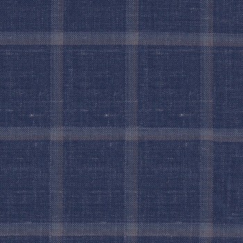 Blue 25041 - Wool Silk Linen Suit