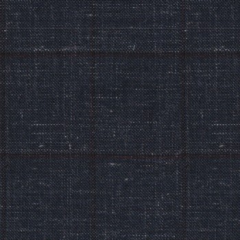 Blue 25060 - Wool Silk Linen Pants