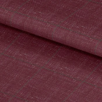 Red 25072 - Wool Silk Linen Pants