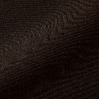 DARK BROWN TWILL WOOL BLEND