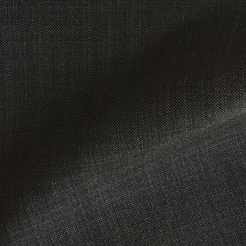 VERY DARK GRAY SHARKSKIN WOOL BLEND