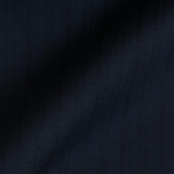 DARK NAVY BLUE STRIPE WOOL BLEND