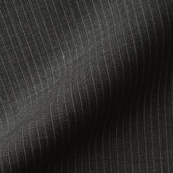 GREY PINSTRIPE THIN WOOL BLEND