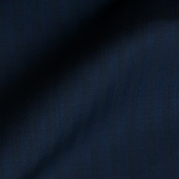 DARK BLUE STRIPE WOOL BLEND