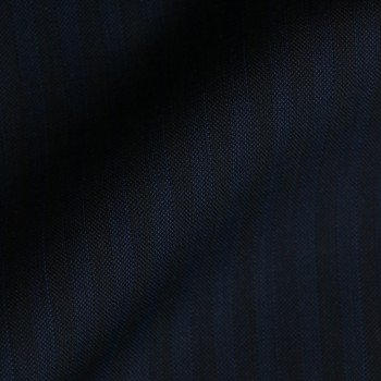 VERY DARK BLUE STRIPE WOOL BLEND