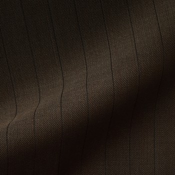 TAUPE PINSTRIPE LARGE WOOL BLEND