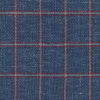 Blue 701323 - Wool Linen Pants