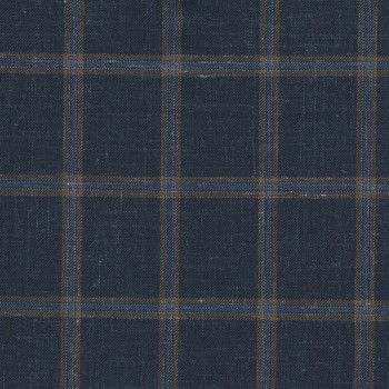 Blue 701324 - Wool Linen Pants
