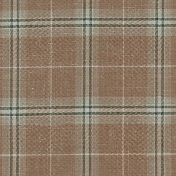 Brown 701325 - Wool Linen Pants