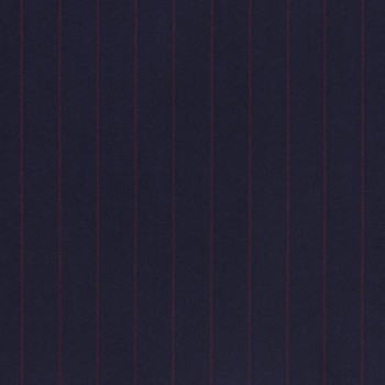 Navy Blue Red Chalk Striped Pant