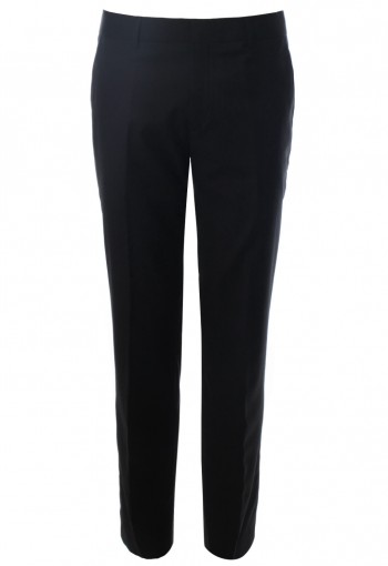 กางเกงสีดำผ้าวูล SuperBlack