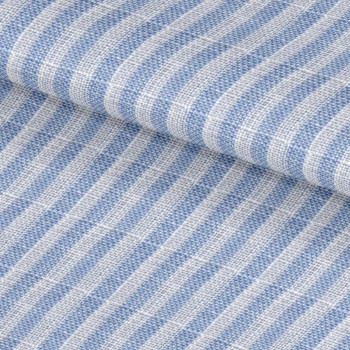 Blue LH3101-55 - Pure Linen Shirts