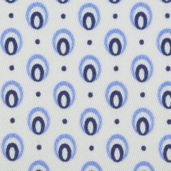 Blue PRT2368 - 100% cotton printed shirts
