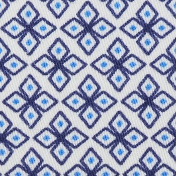 Blue PRT2369 - 100% cotton printed shirts
