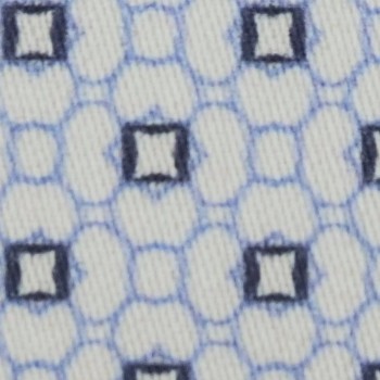 Blue PRT2381 - 100% cotton printed shirts