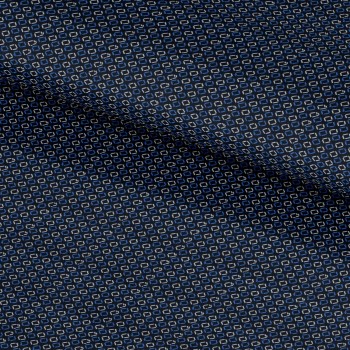 Blue PRT2413 - 100% cotton printed shirts