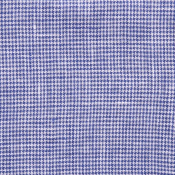 Blue Shephard's check Linen Shirts