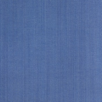 LIGHT BLUE HERRINGBONE WOOL BLEND