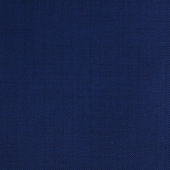 BLUE SPACE HERRINGBONE WOOL BLEND