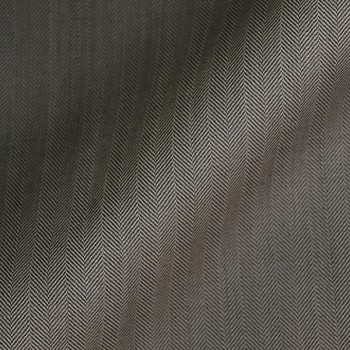 BROWN - GREY HERRINGBONE WOOL BLEND