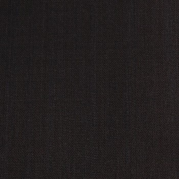 BROWN HERRINGBONE WOOL BLEND