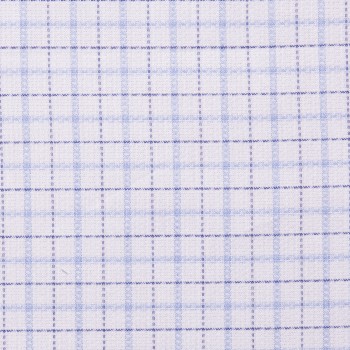 Light Blue Tattersall Cotton Shirts