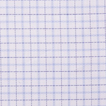 Light Blue Tattersall Cotton Shirts