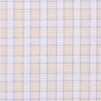 Yellow Glen Plaid Cotton Shirts