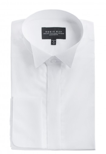 PLAIN WHITE WINGTIP SHIRT 