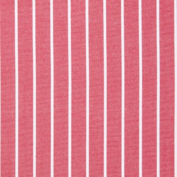Red M Stripe Classic Shirts