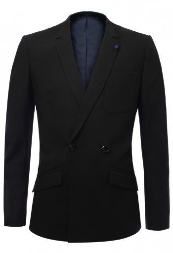 เสื้อสูทสีดำ กระดุมสองแถว