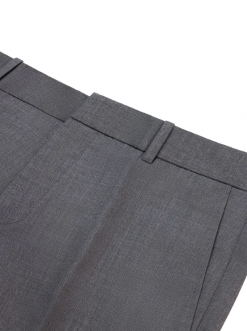 VICTORY MEDIUM GREY WOOL PANT