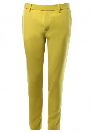 กางเกงขายาว เหลืองเลม่อน